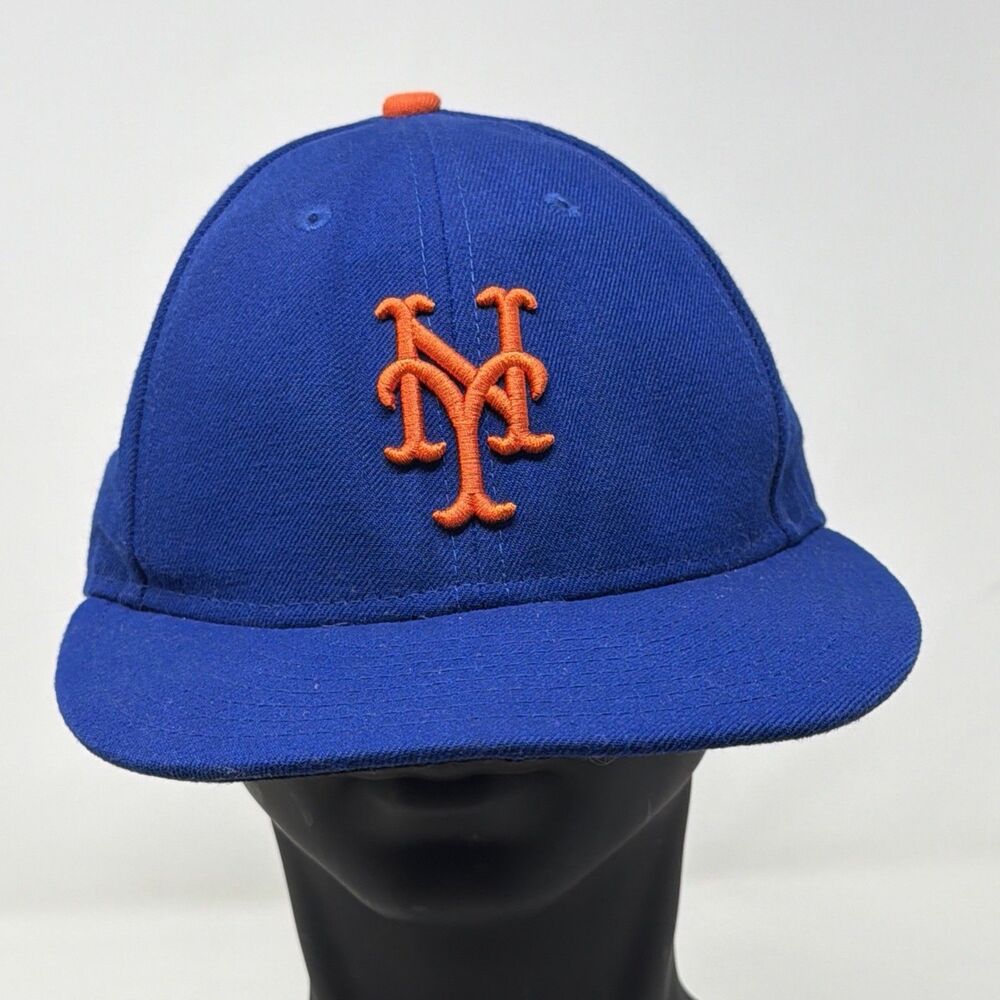 New York Mets New Era 59FIFTY Low Crown Fitted Hat Size 7 MLB On Field